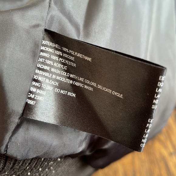 💕x2HP💕By Bernardo dark brown faux leather jacket - Picture 7 of 15